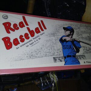 1986 REAL BASEBALL FAMILY BOARD GAME SEALED RARE!!!